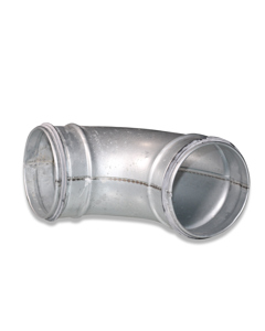 Bogen 90° DN100 f/Wickelfalzrohr